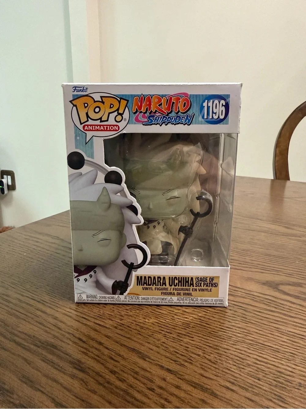 Funko Pop! Madara Uchiha (Sage of Six Paths) vinyl figure # 1196